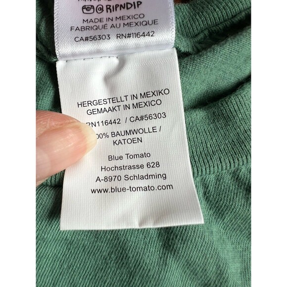ripndrip long sleeve Graphic  t-shirt Forest Green small - Picture 9 of 12
